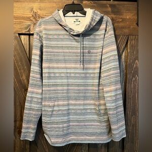 VISSLA Multicolor Striped Hoodie Jacket
